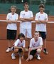 v. l.: hinten stehend: Ivo Schaper, Milan Surlan, Leon Gabriel. vorne kniend: Julian Pfannes, Jonas Wehrle
