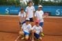 stehend v.l.: Silas Viehöfer, Nico Konrad, Fabio Murtezi, kniend v.l.: Gianluca Gutmann, Nico Pfannes; es fehlen: Jan Bonk, Alex Koch, Niklas Stein und Friedrich Zwirner
