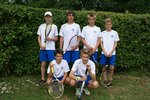 stehend v. l.: Jonas Wehrle, Leon Gabriel, Lukas Michel, Moritz Wurster, kniend v.l.: Julian Pfannes, Ivo Schaper