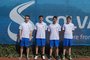 v. l.: Thomas Manogg, Milan Surlan, Axel Giesler, Constantin Rombach; es fehlt: Jannis Gutmann