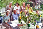v. l. stehend: Karin Welz, Sigi Burchert, Hella Schoemann, Waltraud Bürger, sitzend: Elke Adloff, Margit Born, Burgel Siegel, Inge Rosowski