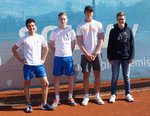v. l.: Julian Pfannes, Jonas Wehrle, Leon Gabriel, Niklas Ruf. Es fehlt: Milan Surlan.