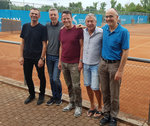 v. l.: Michael Schleske,Thomas Wehrle, Michael Hartmann, Jürgen Küchler, Matthias Hildinger. Es fehlen: Axel Hornstein, Armin Buchwald, Jörg Meyer und Thomas Kritzer